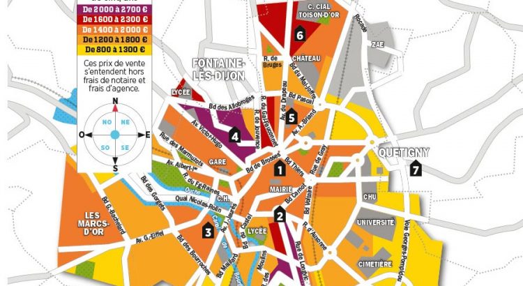 prix immobilier dijon