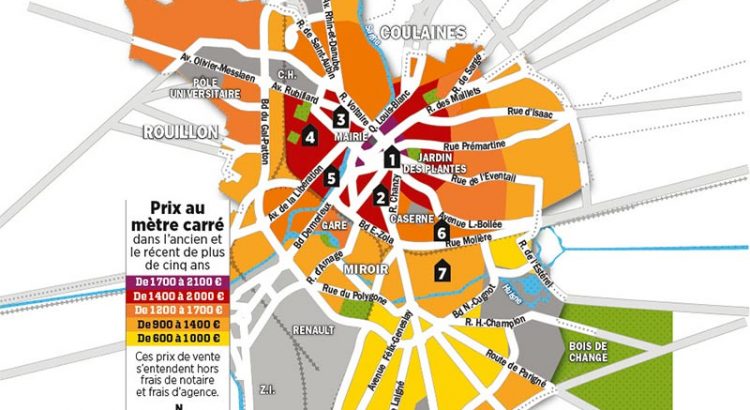 Le Mans prix immobilier
