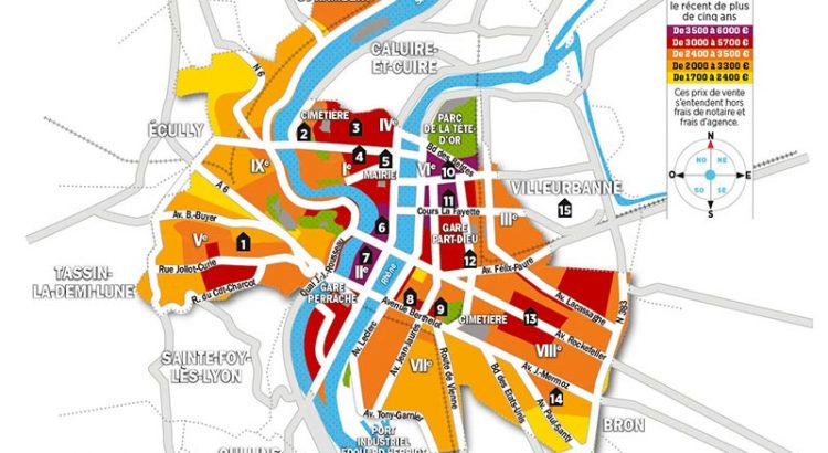 Prix immobilier lyon